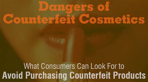counterfeit makeup products dangers
